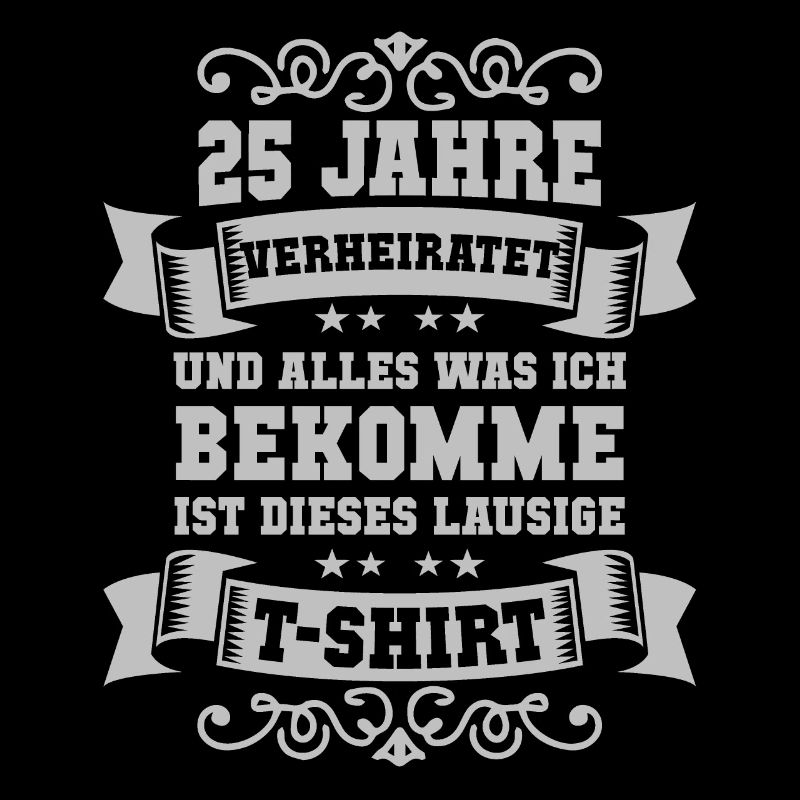 26. Hochzeitstag Silberhochzeit Ehepaar Geschenk