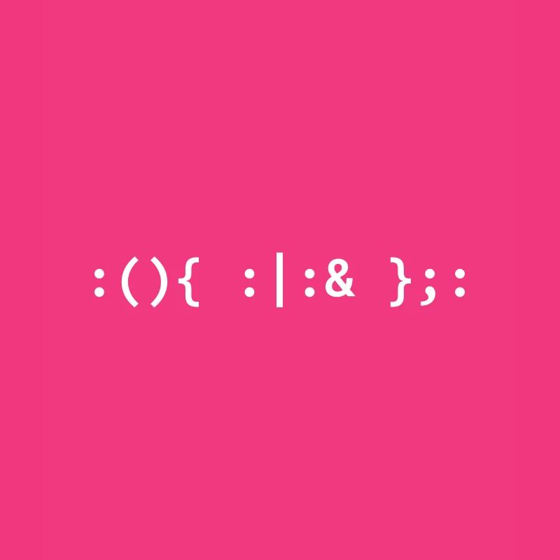 Bash Fork Bomb - Text for Unix/Linux Hackers