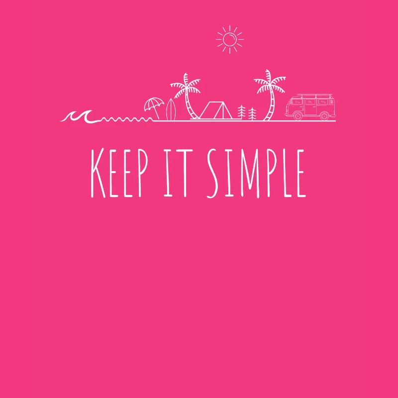 Faites comme si de rien n'était. Surf Beach Camper Bus Gift
