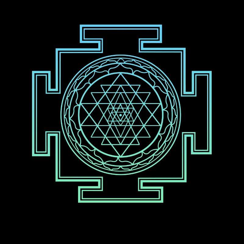 Sri Yantra Sacred Geometry