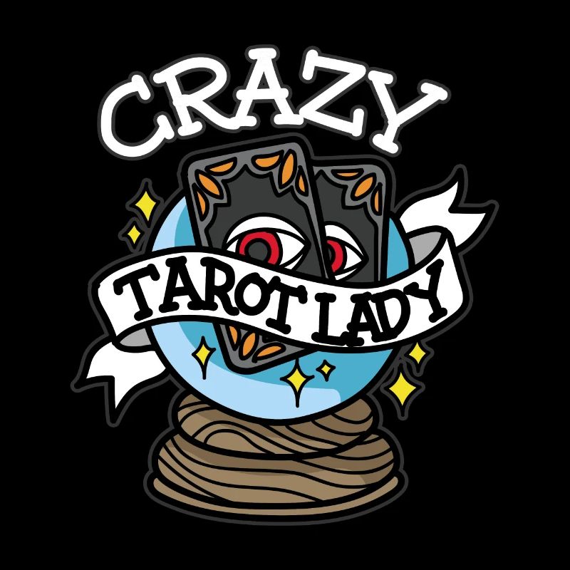 CRAZY TAROT LADY Der Tod Tarot Karten Hellseher