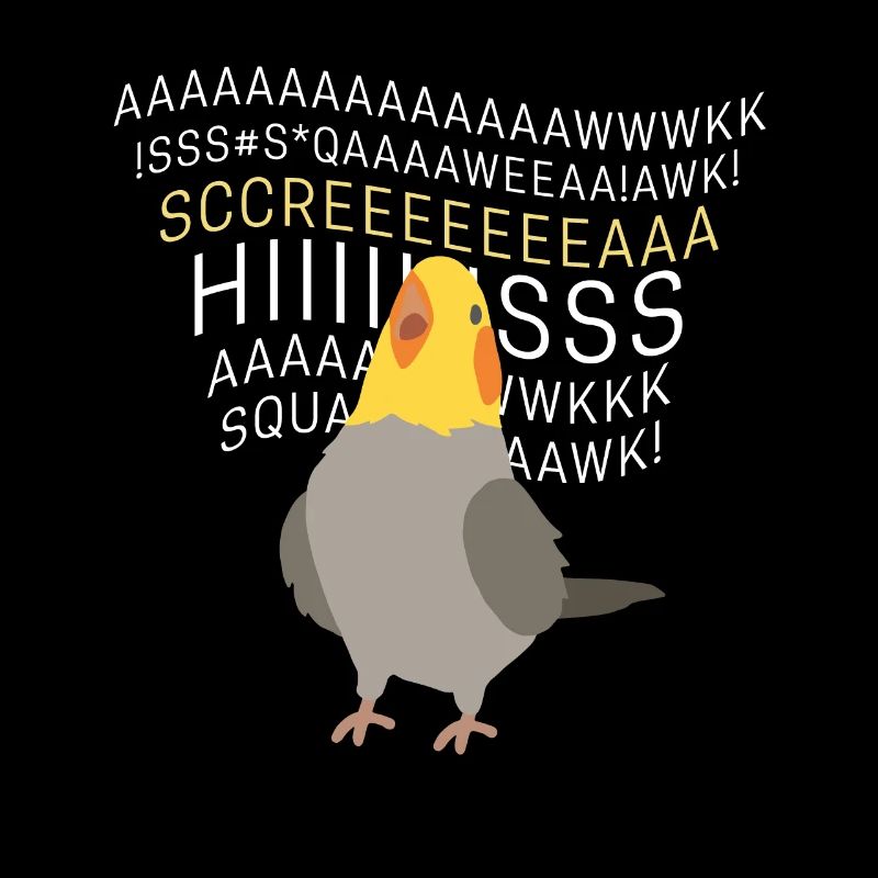 Angry Cockatiel