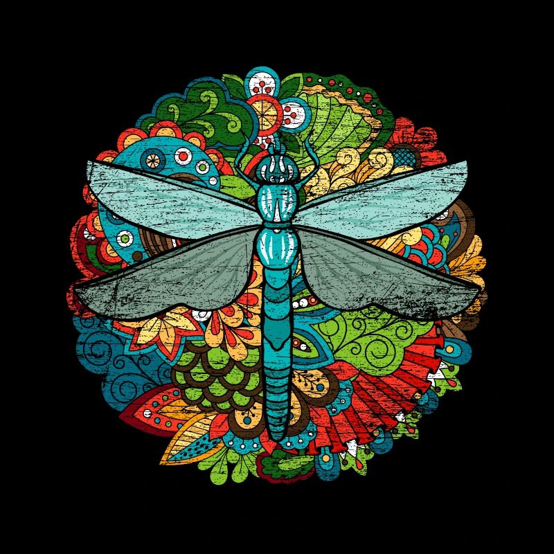 Insectes libellule