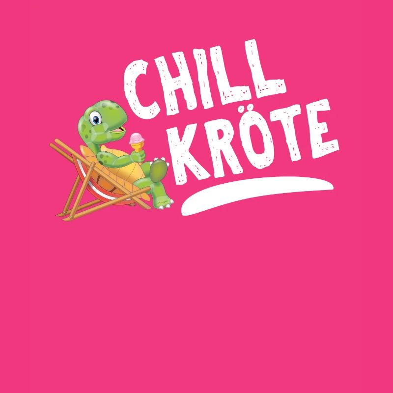 Chill Toad Funny summer holiday turtle