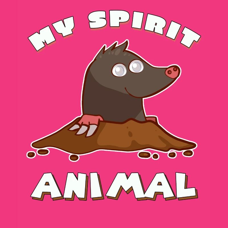 Mole, nearsighted, molehill gift