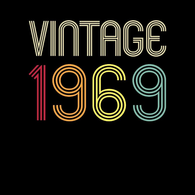 Vintage Retro 1969 53. Geburtstag Geschenk