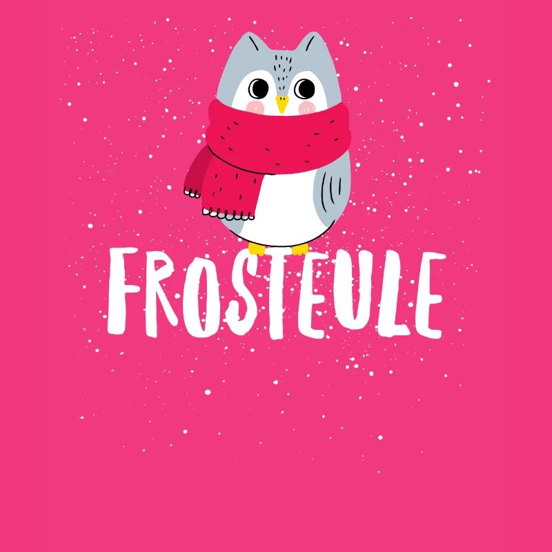Frosteule Chouette avec écharpe