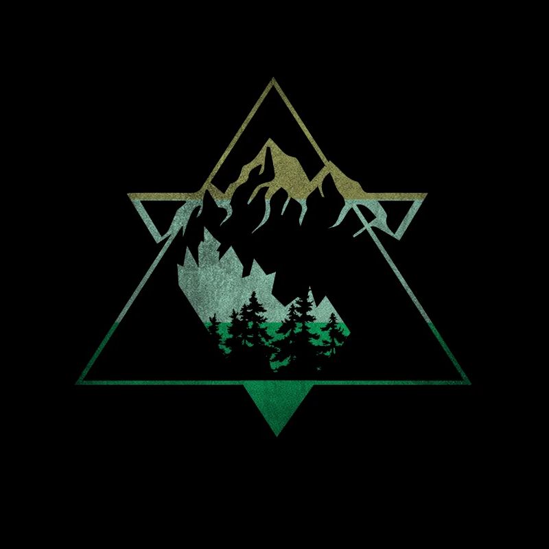 Mountain and Trees mountains and trees