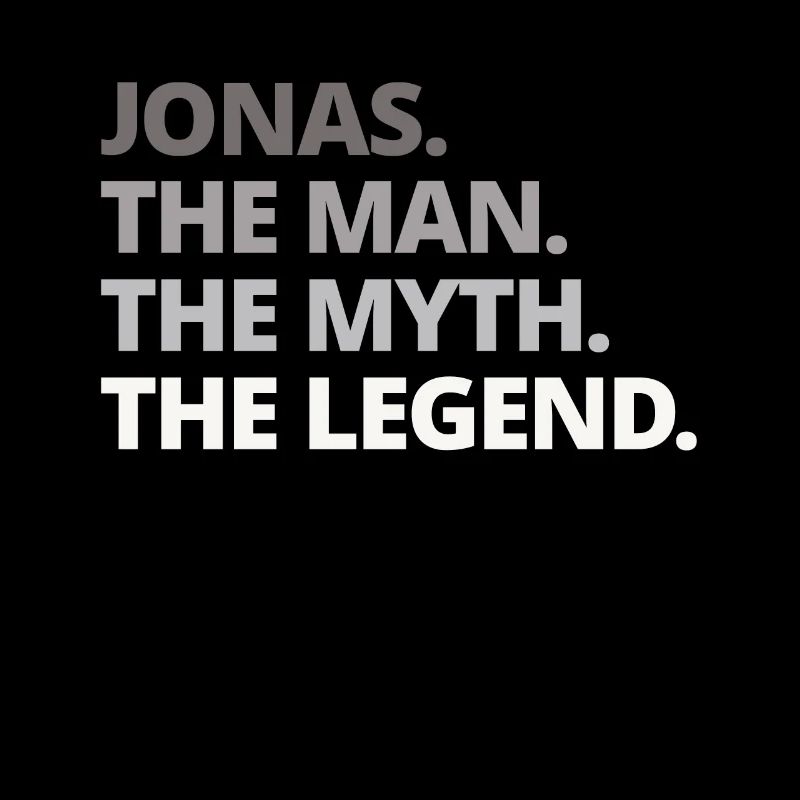 Jonas Name Sort Cadeau