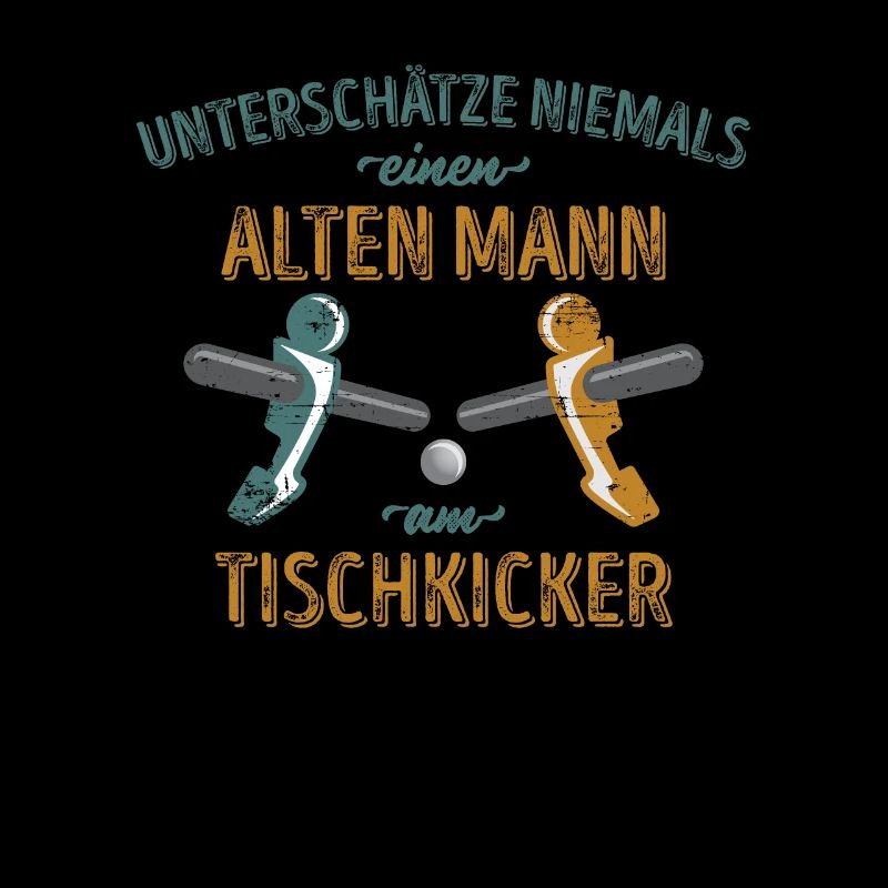 Unterscätze Niemals Einen Alten Mann Tischkicker