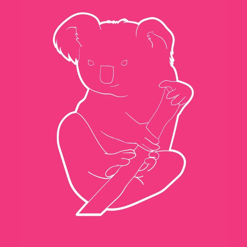 Koala Geschenkidee Koala Wald