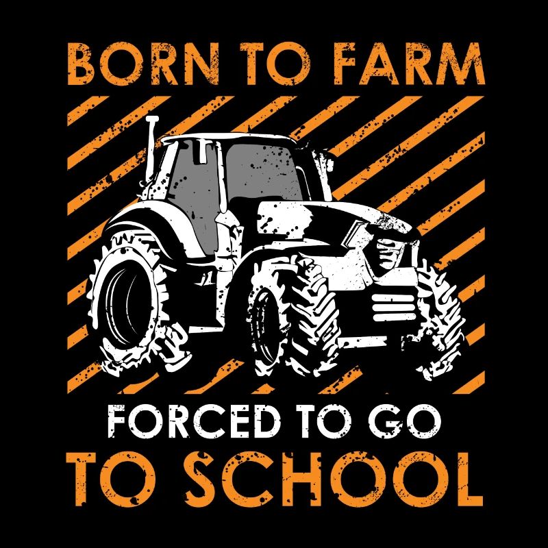 Né à un fermier forcé à l'école
