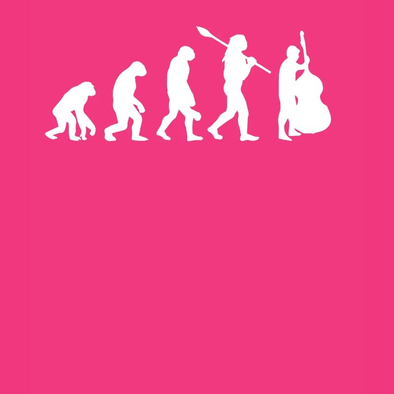 Evolution of Double Bass Player