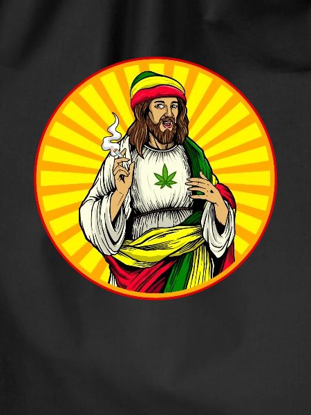 Weed Smoking Jesus Christ