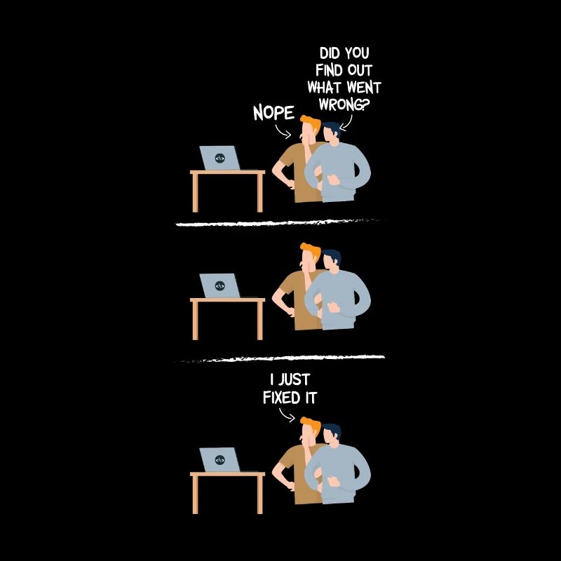 Lustiger Spruch für Informatiker Programmierer