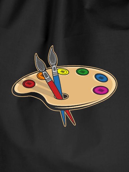 Farbpalette Künstler oder Maler Geschenk