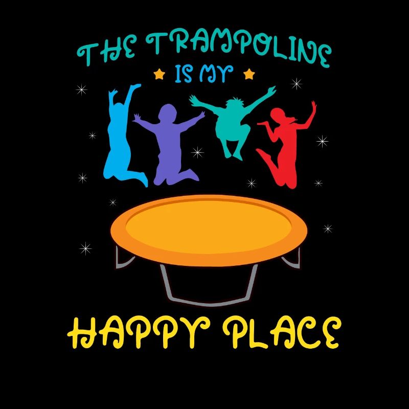 Trampoline jumping love