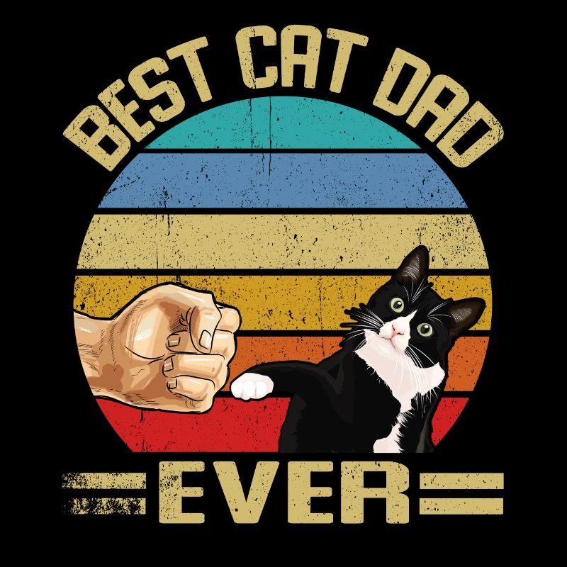Best Cat Dad Ever Katze bester katzenpapa