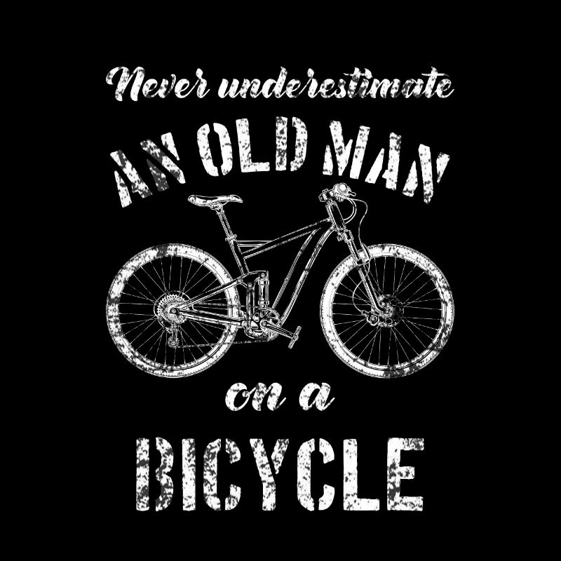 Fahrrad Alter Mann