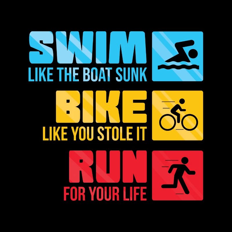 Triathlon Motivation Spruch