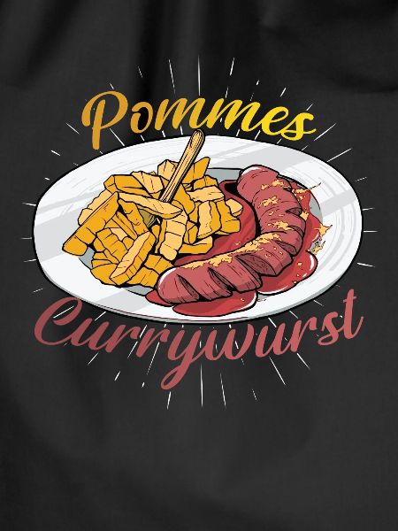 Pommes Currywurst