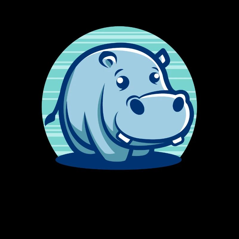 Cute hippo hippo rhino