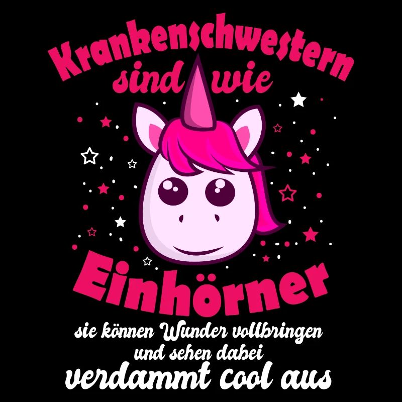 Lustiger Krankenschwester Spruch Einhorn Geschenki