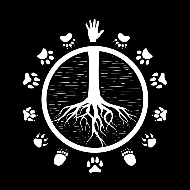 Peace hippie