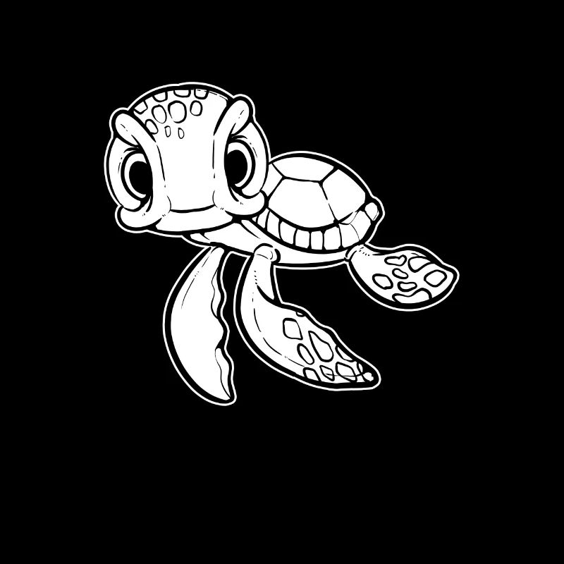 Turtle baby animal lover gift
