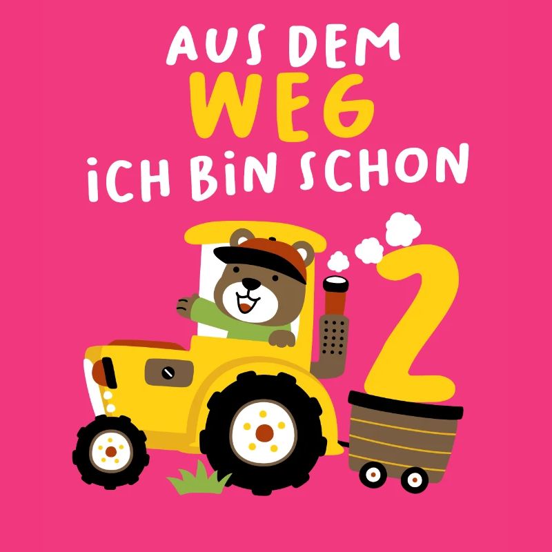 2. Geburtstag Junge Traktor Ich Bin Schon 2 Jahre