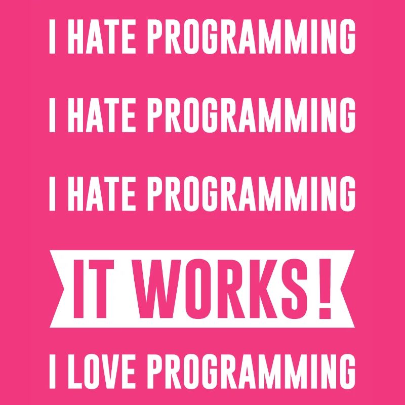 Programmierer - I HATE PROGRAMMING