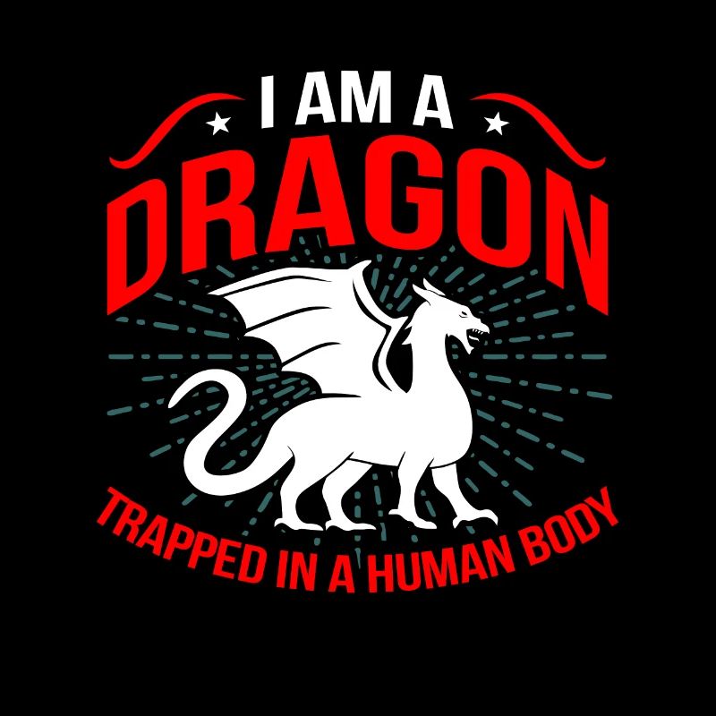 Drache Hemd Geschenkidee