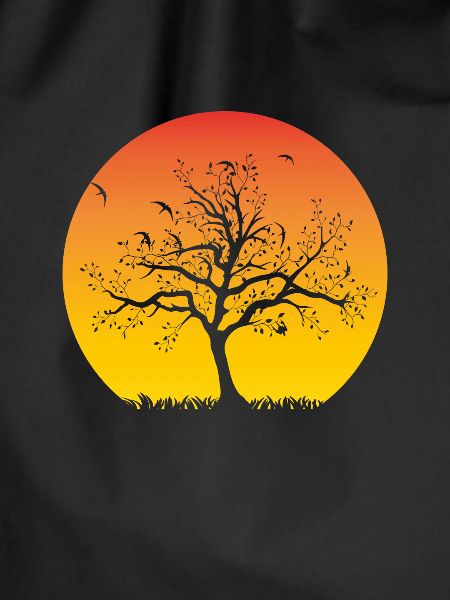 Tree sunset