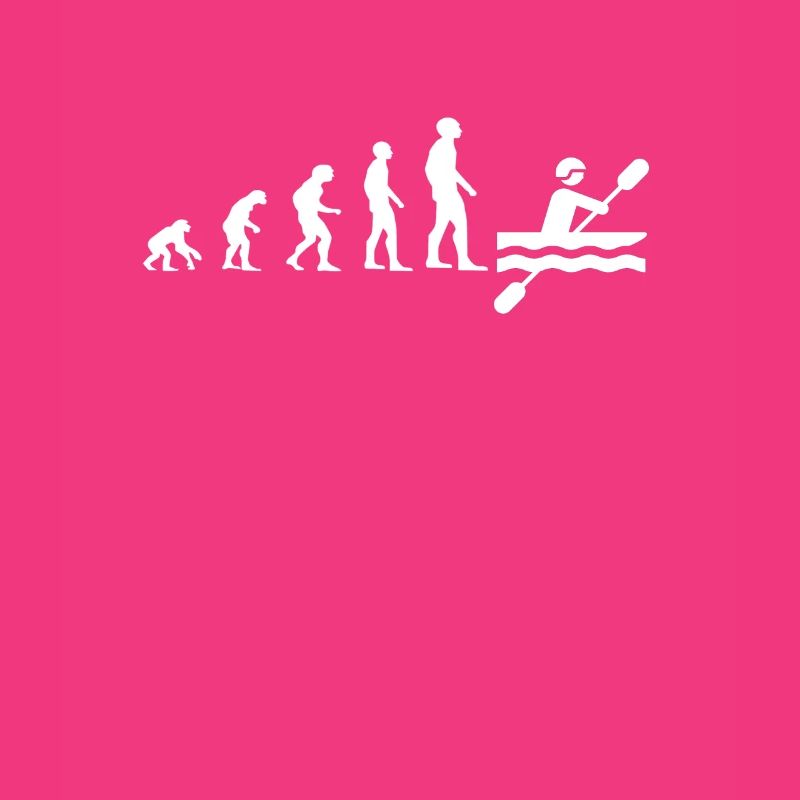 Paddle rowing evolution canoë kayak bateau rafting