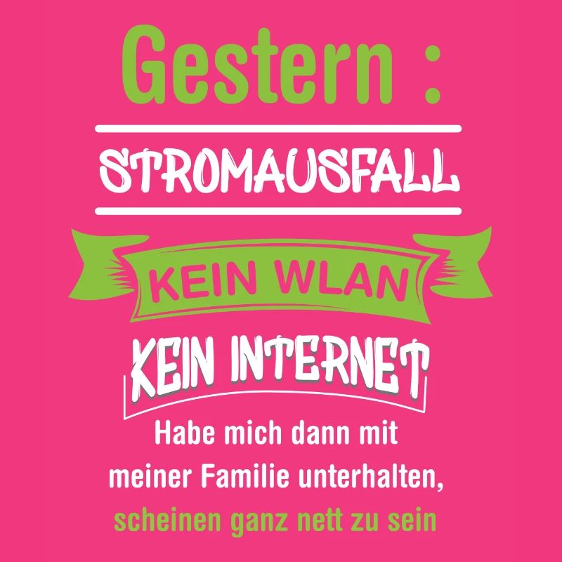Computerfreak mit Stromausfall