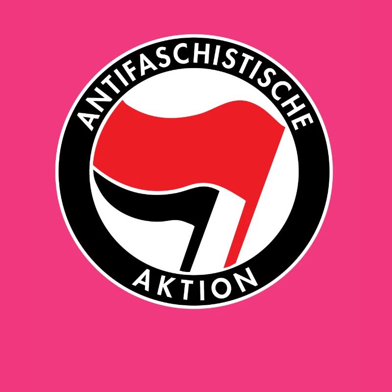 Action antifasciste, Logo Antifa, Drapeaux