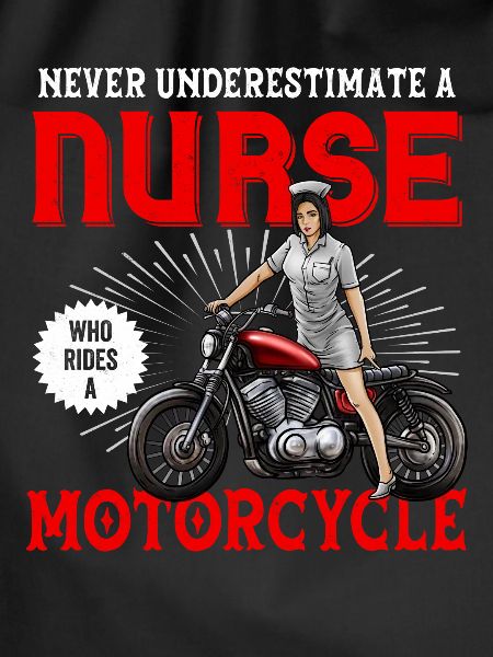Nurse biker nurse gift