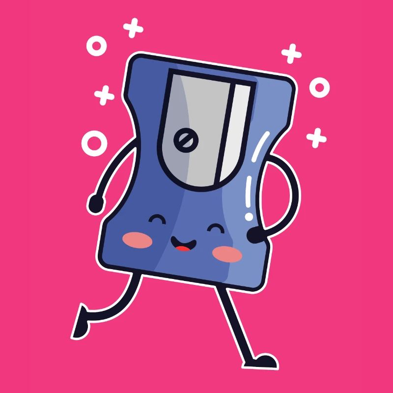 Taille-crayon mignon taille-crayon écolier