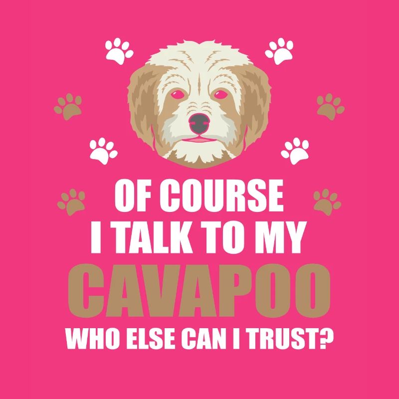 Cavapoo Hunderasse Shirt Geschenkidee