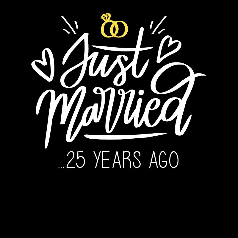 25th wedding anniversary gift anniversary married couple jus