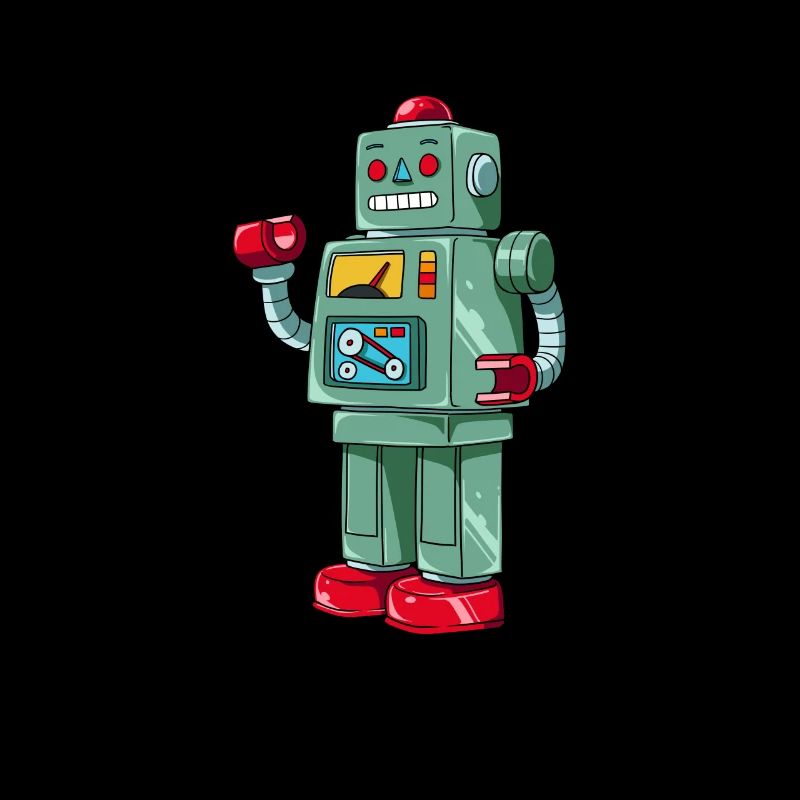 Robot rétro - robot machine