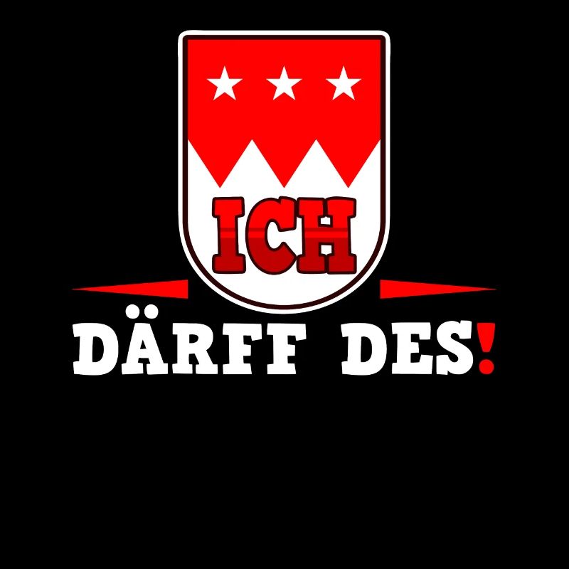 Fränkisches "Ich därf des" Spruch Franken Bayern!