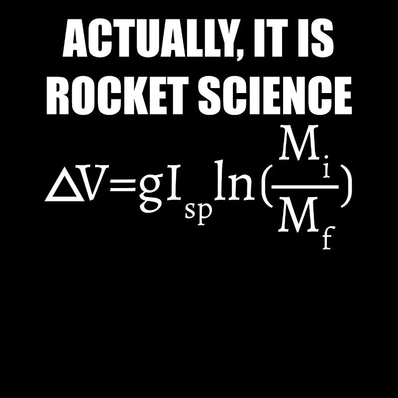 Eigentlich ist es Raketenwissenschaft Tsiolkovsky Rocket