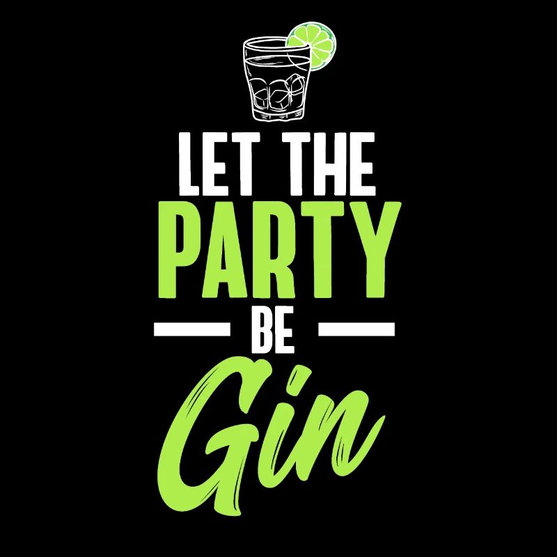 Let the party be gin - fun word game