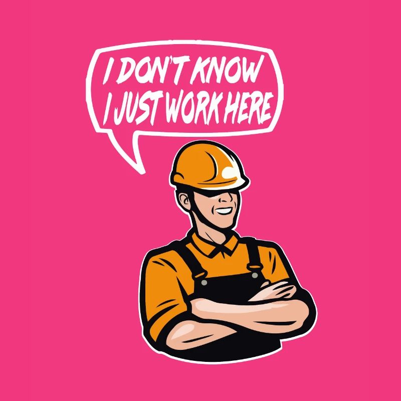 Construction worker construction site design