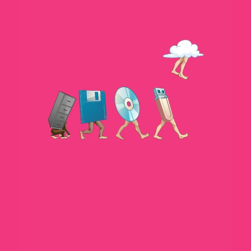 Computer engineering software floppy disk USB cloud