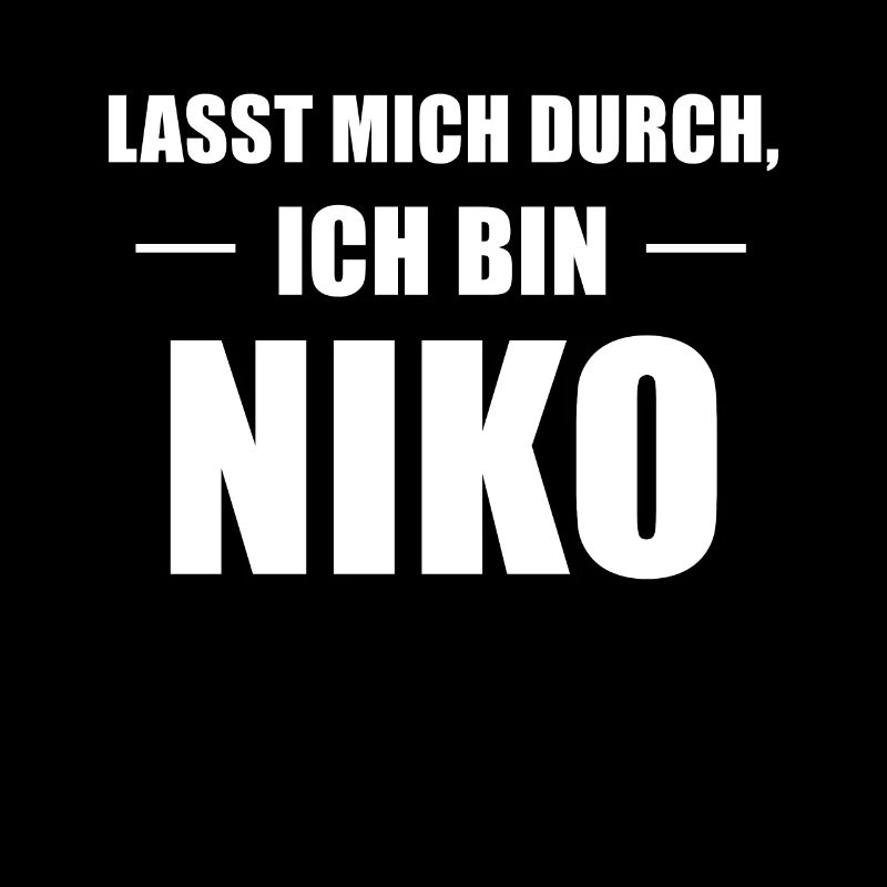 Niko Name Spruch Geschenk