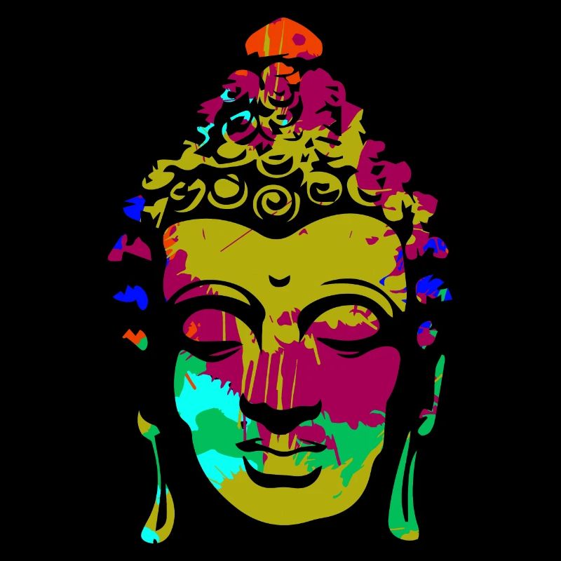 Buddha meditation Ying Yang