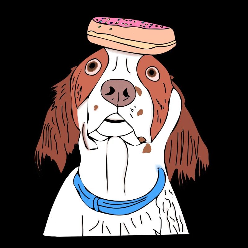 Hund Donut Traum
