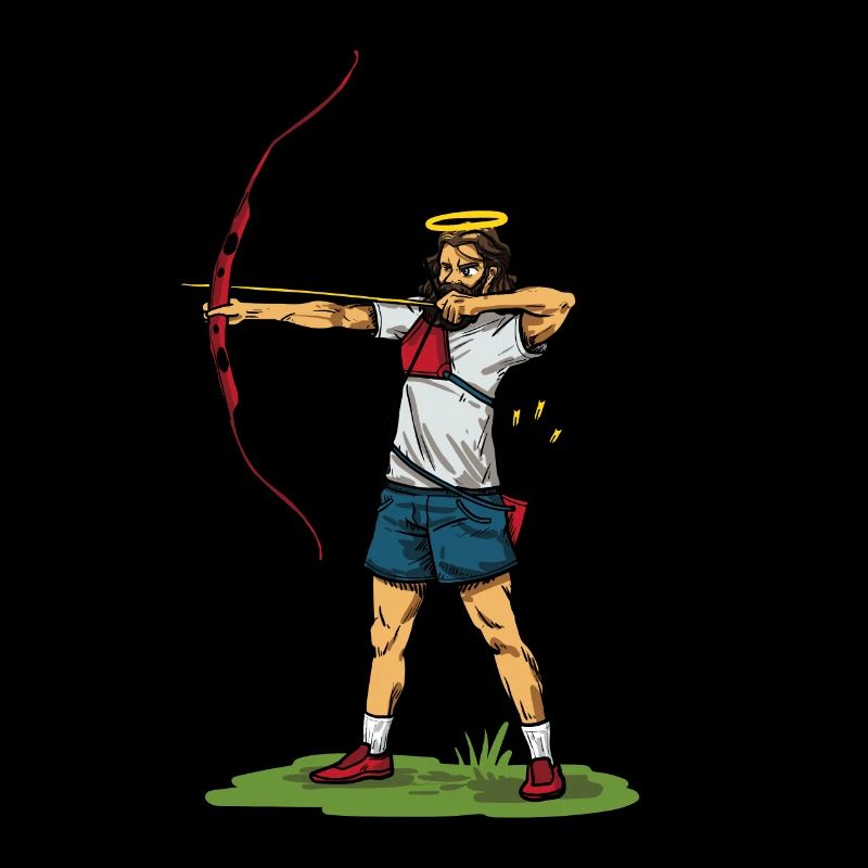 Cool Jesus Archery Gift Idea